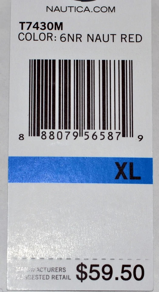 Bañador para hombre Nautica tricolor talla S, M, L o XL NUEVO CON ETIQUETAS PRECIO DE VENTA SUGERIDO POR EL FABRICANTE 59,50 $ Foto 4 de 4