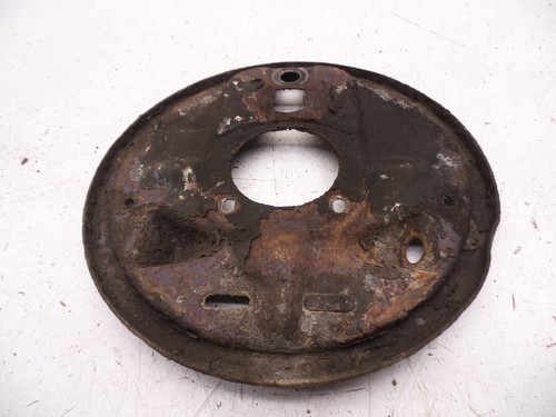 82-92 Camaro Firebird Original Rear Drum Brake Backing Plate Plates Dust Shields - Picture 19 of 19