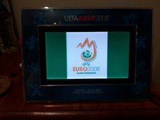 RARE UEFA Euro 2008 Final Vienna 29/06/08 Souvenir 7" Digital Photo Frame