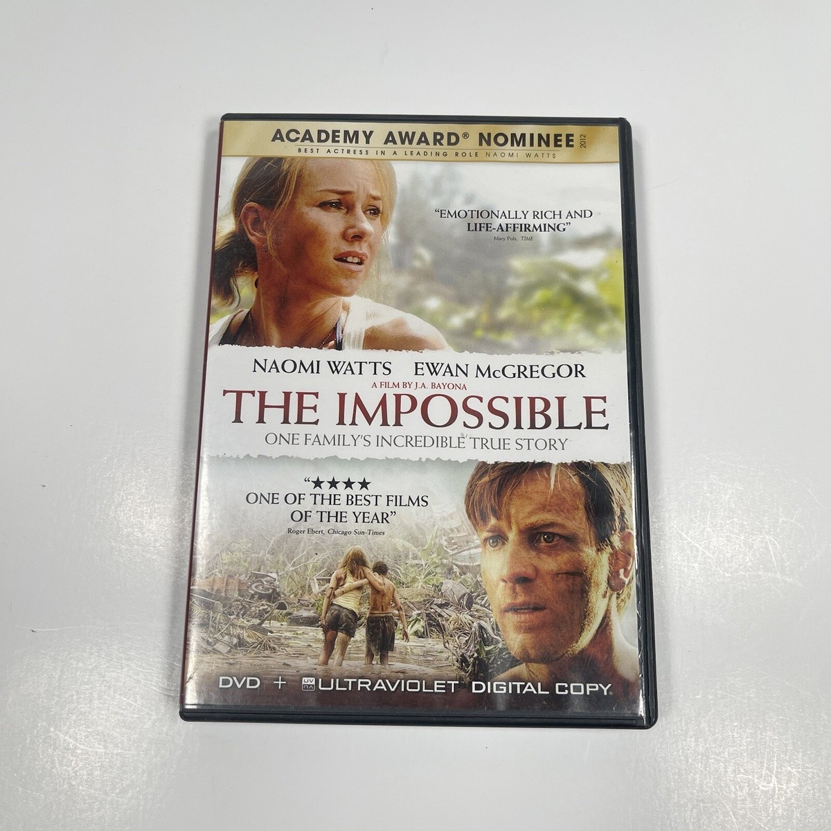 The Impossible DVD Ultraviolet Digital Copy 2012 25192181528 | eBay