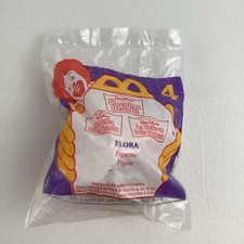 Walt Disney Sleeping Beauty Flora Figure 4 McDonald's 90s Toy New Sealed 1996