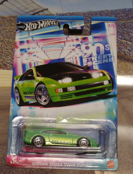 Hot Wheels Nissan 300ZX Twin Turbo 90S Street Scene 2025 Ovp/Neu 1:64-image