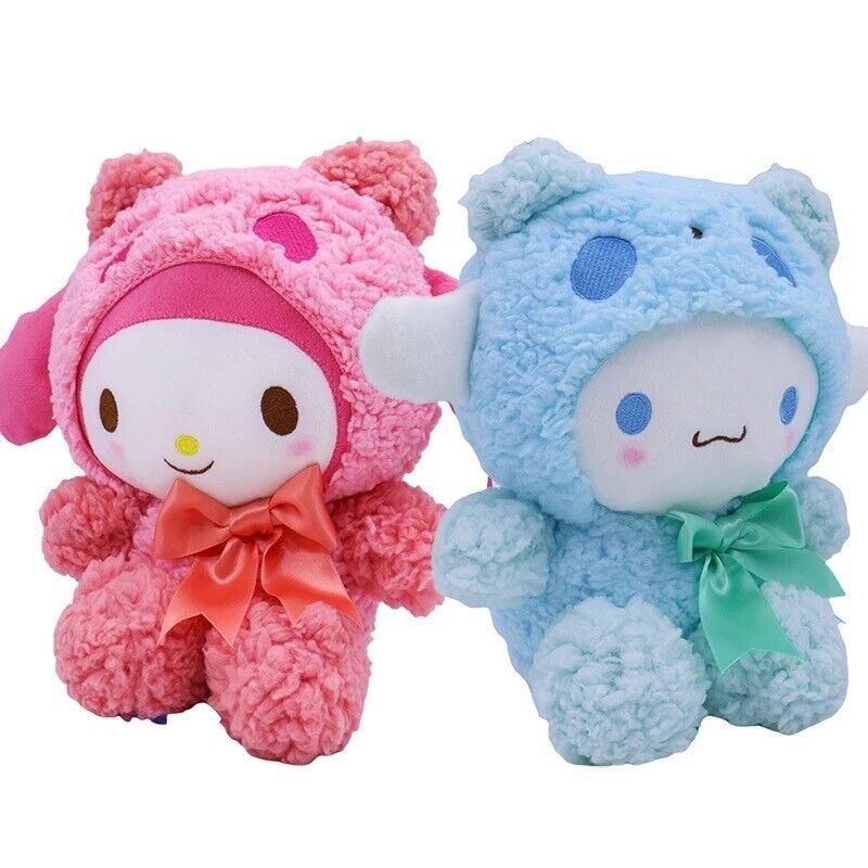 Sanrio Sac en peluche Kuromi Sac à main Noir Grande Capacité Épaule Satchel  Sanrio Kawaii Femme Ma Mélodie Cinnamoroll Ami Cadeaux