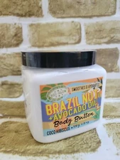 Home and Body Co BRAZIL NUT + AVOCADO OIL BODY BUTTER COCO HIBISCUS 19 OZ NEW 
