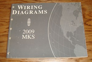 Original 2009 Lincoln MKS Wiring Diagrams Manual 09 | eBay