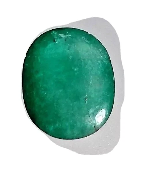 Esmeralda grande, de 8,08 cts, talla cabujón - Imagen 4 de 4