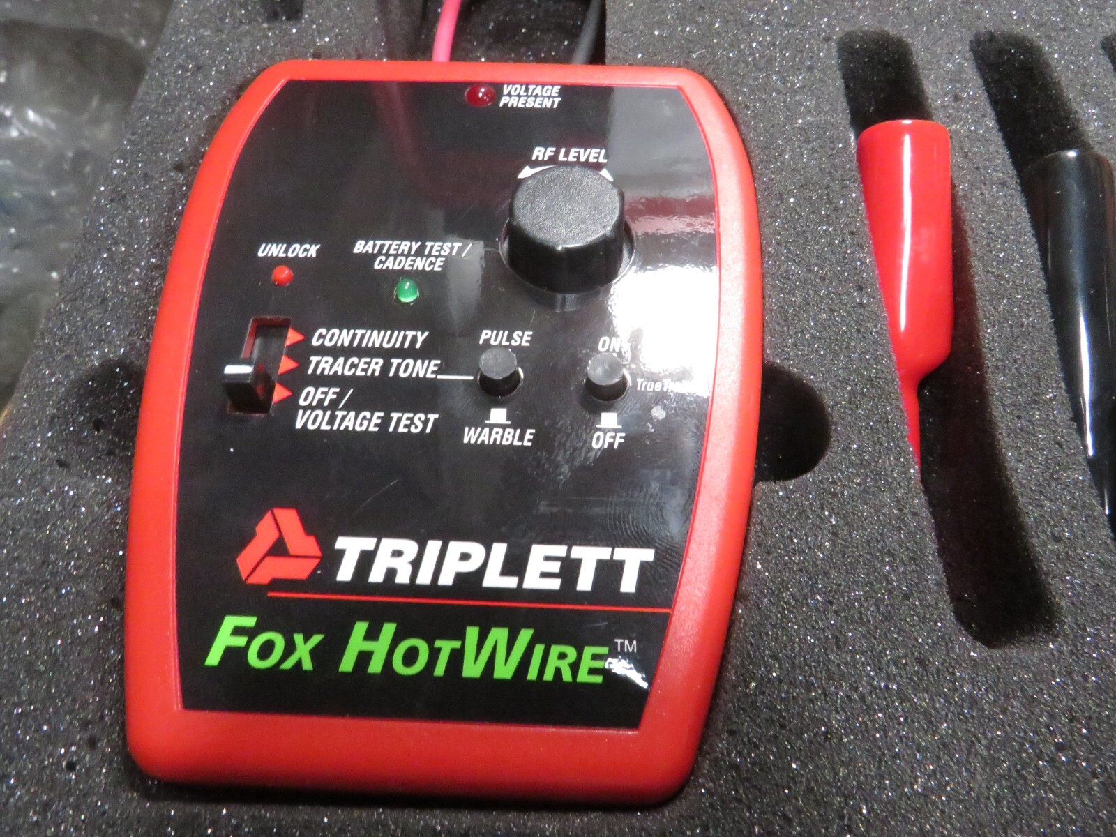 Triplett 3388 Fox & Hound HotWire Live Wire & Probe Kit eBay