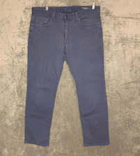 Bonobos Mens Preppy 5 Pocket Stretch Straight Mid Rise Denim Jeans 38x34 Blue