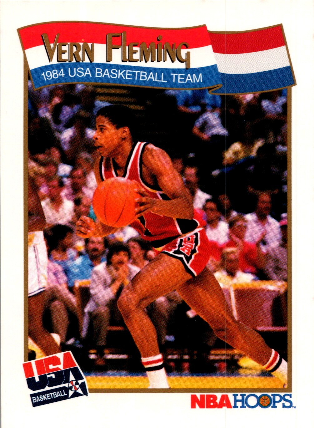 1991-92 Hoops #558 Vern Fleming