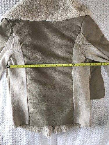 Women's Faux Suede Jacket By INC International Concepts Size XS - Picture 10 of 11