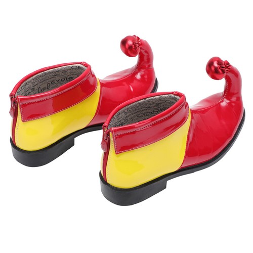 Scarpe Da Corno Magiche Uomo Bambino Grandi Clown Accessori Per Costumi - Foto 2 di 12