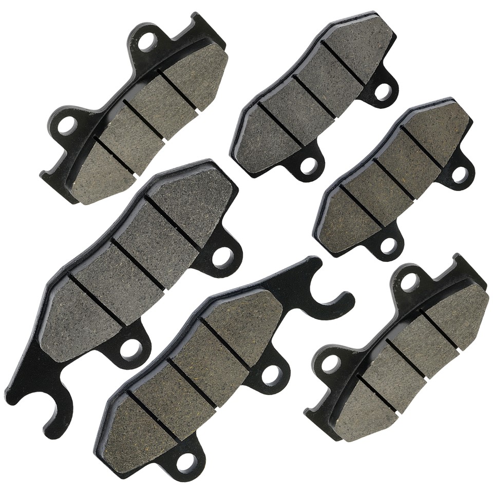 Car & Truck Brake Pads Caltric Front Brake Pads For Yamaha Raptor 700 / YFM700 (2006-2020) - Semi-Metallic, High Heat Resistant High Heat Resistant Brake Pads - Foto 3