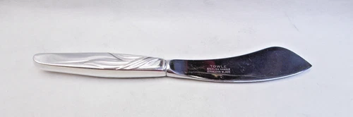 SOUTHWIND STERLING SILVER MASTER BUTTER KNIFE-UNIQUE 1952 TOWLE ARTIST DESIGNED