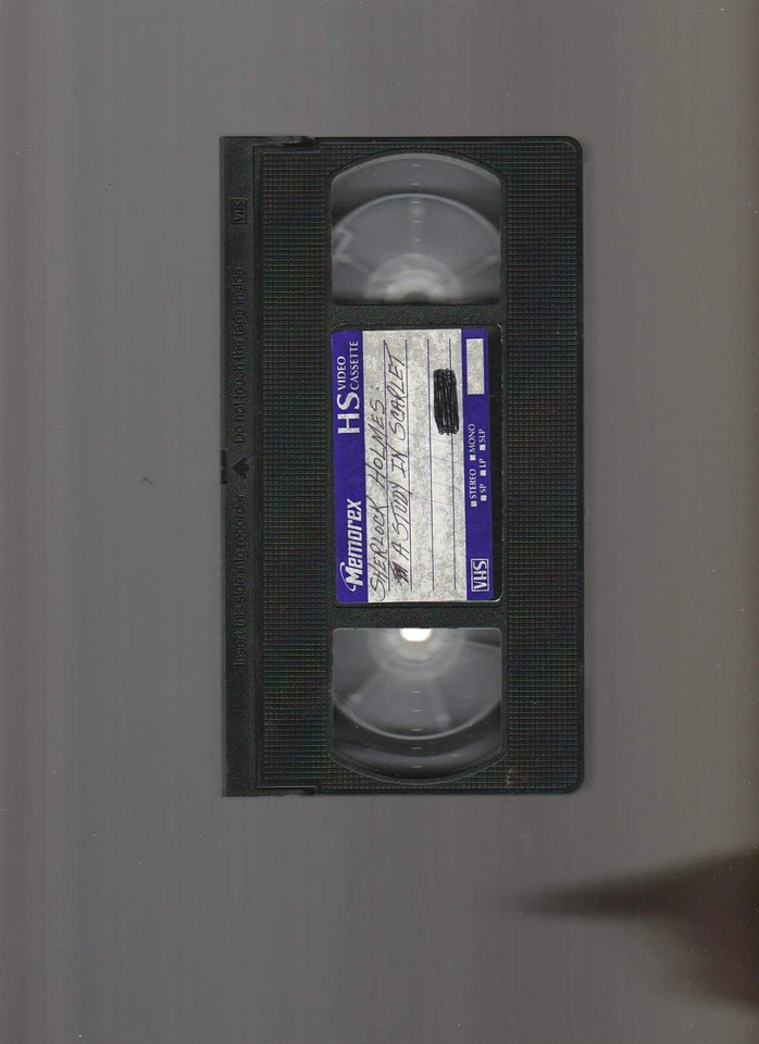 Sherlock Holmes A Study in Scarlet (VHS) - Image 3 of 3
