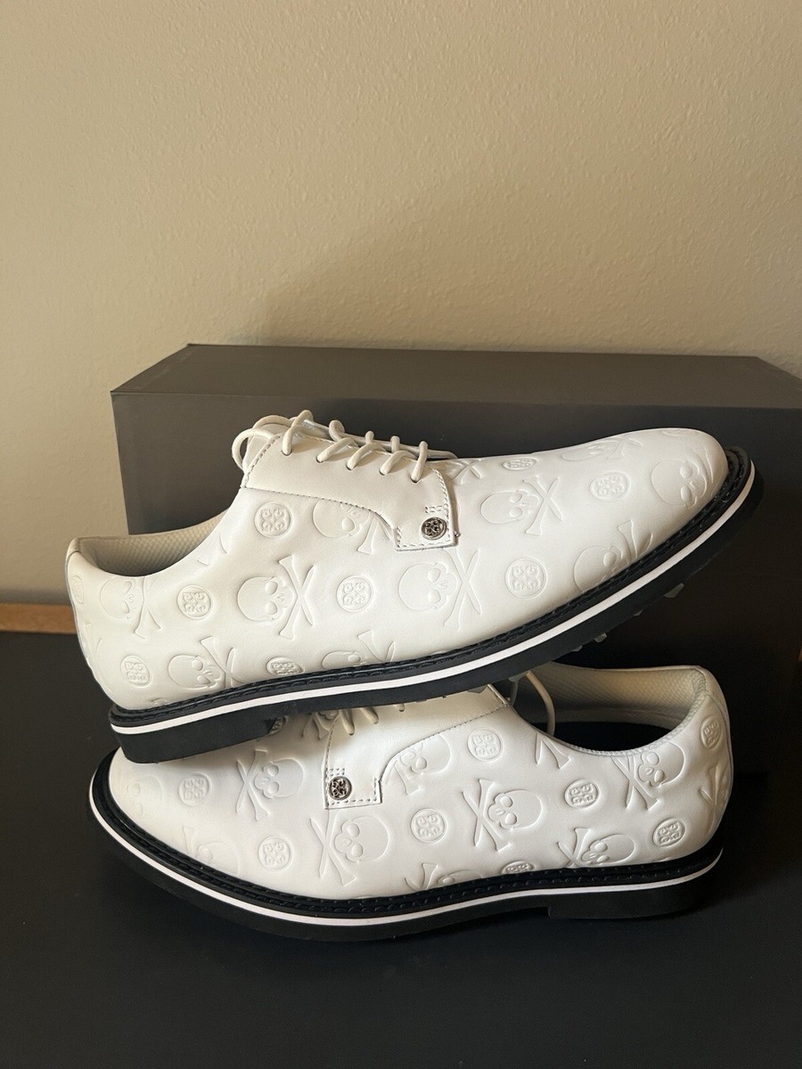 新品ジーフォア 【G/FORE 】GALLIVANTER GOLF SHOE/9 New Mens G/FORE GALLIVANTER LEATHER LUXE SOLE LONGWING GOLF