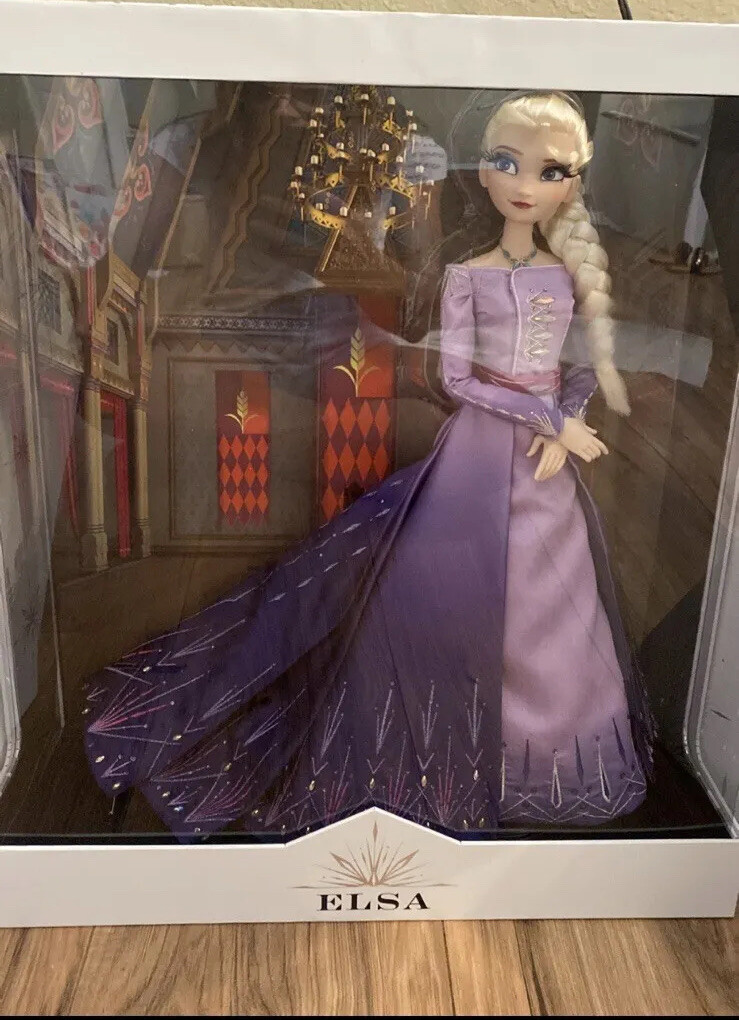 Disney Saks Fifth Avenue Elsa Doll 17” Limited Edition Of 1000 NIB