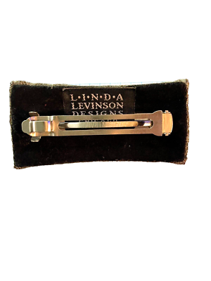 LINDA LEVINSON Vintage Hair Bonnet Clip 80th Showstopper  display picture 1