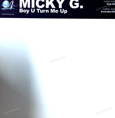 Micky G. - Boy U Turn Me Up Maxi 2004 (VG+/VG+) '