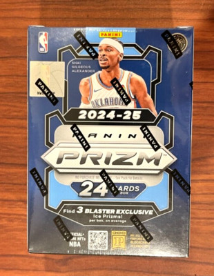 2024-25 Panini Prizm Basketball Blaster Box NBA Trading Cards - Factory Sealed