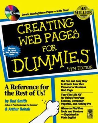 Creating Web Pages for Dummies by Bud E. Smith (1999, CD-ROM ) #31