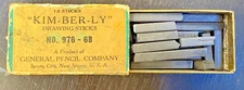 Vintage - "KIM-BER-LY "Drawing Sticks - NO. 976-68 - General Pencil Company