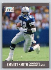 1991 Ultra #165a Emmitt Smith
