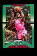 2019 Green Prizm #230 Justise Winslow Miami Heat