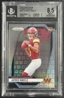 JAYDEN DANIELS BGS 8.5 2024 PANINI PRIZM #347 ROOKIE PANDORA RC 55/400