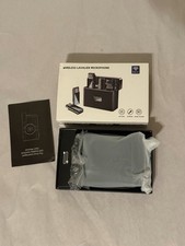 Wireless Lavalier Microphone, Noise Cancellation, Plug Play, AI Noise Reducti