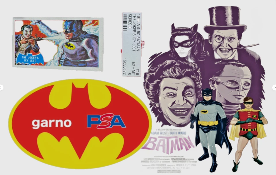 Batman-Outer Limits-Superman-Thunderball-Star Trek-Battle-LOTG-Vintage garno psa - Image 4 of 4