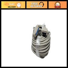 100ft DB25 25-Pin Serial Port Cable Male to Female RS232 Connector - High-Speed
