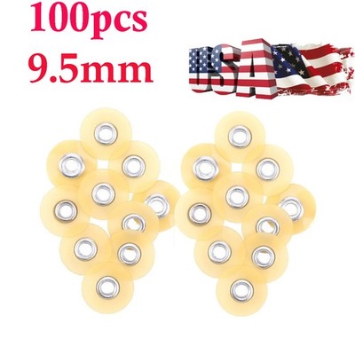 100PCS Dental Soflex Superfine Composite Finishing Polishing Discs 9.5mm