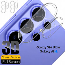 Camera LENS Tempered Glass Protector for Samsung S26 Ultra S25 S24 Plus Clear