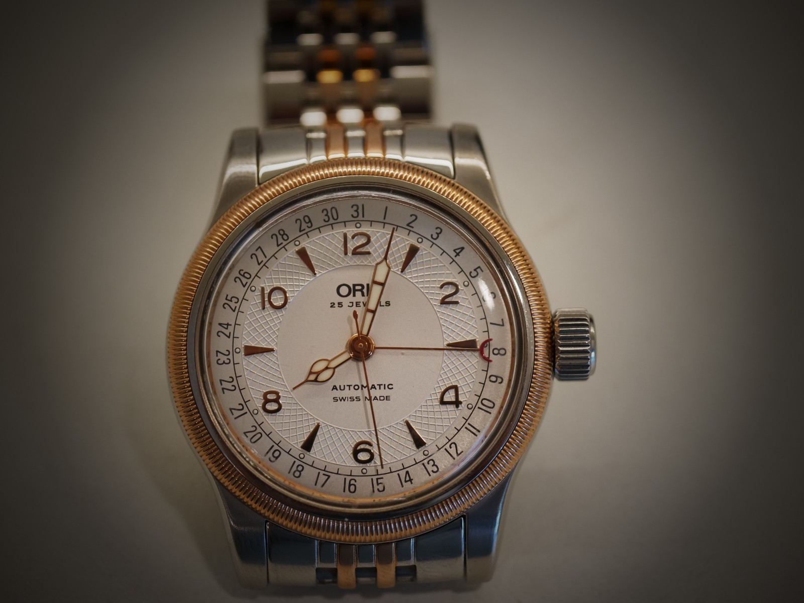 Oris Big Crown Pointer Date Two-Tone Automatic 25… - image 13