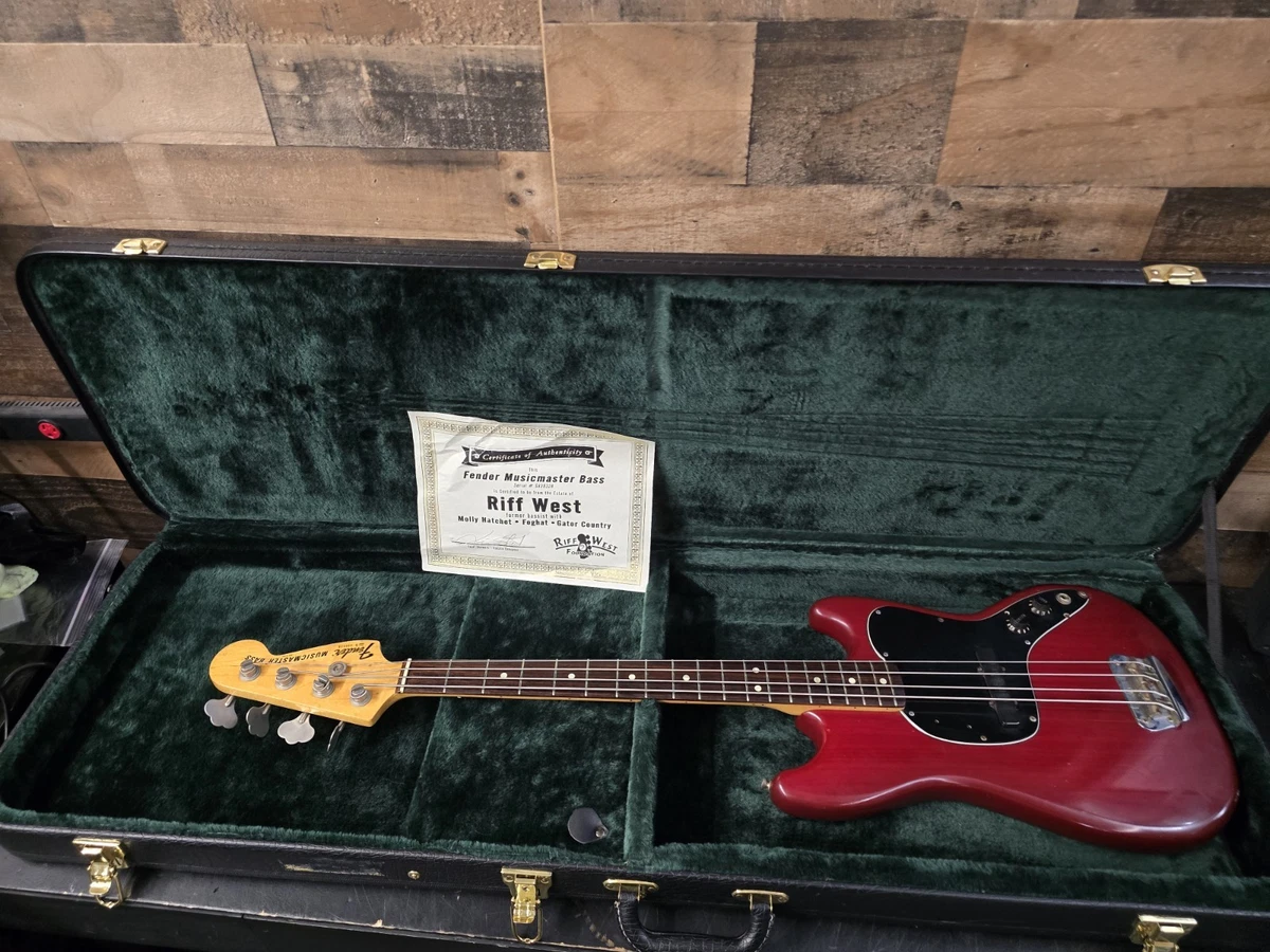 Fender Musicmaster Indiana Bass Guitars for sale | eBay