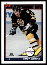 1991-92 Topps * Randy Burridge Washington Capitals #358