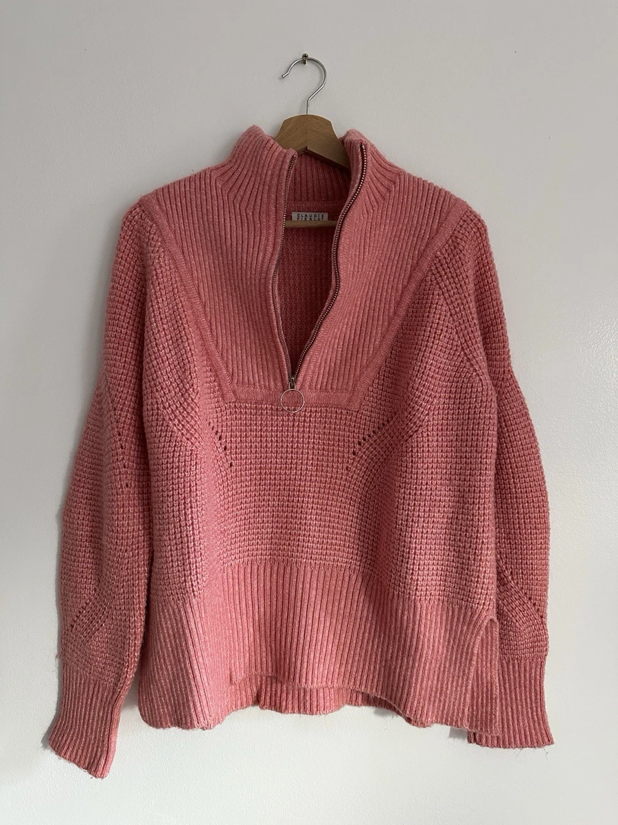 Sweat Femme Claudie Pierlot Gris Clair - Taille 36 - Coton/Polyester