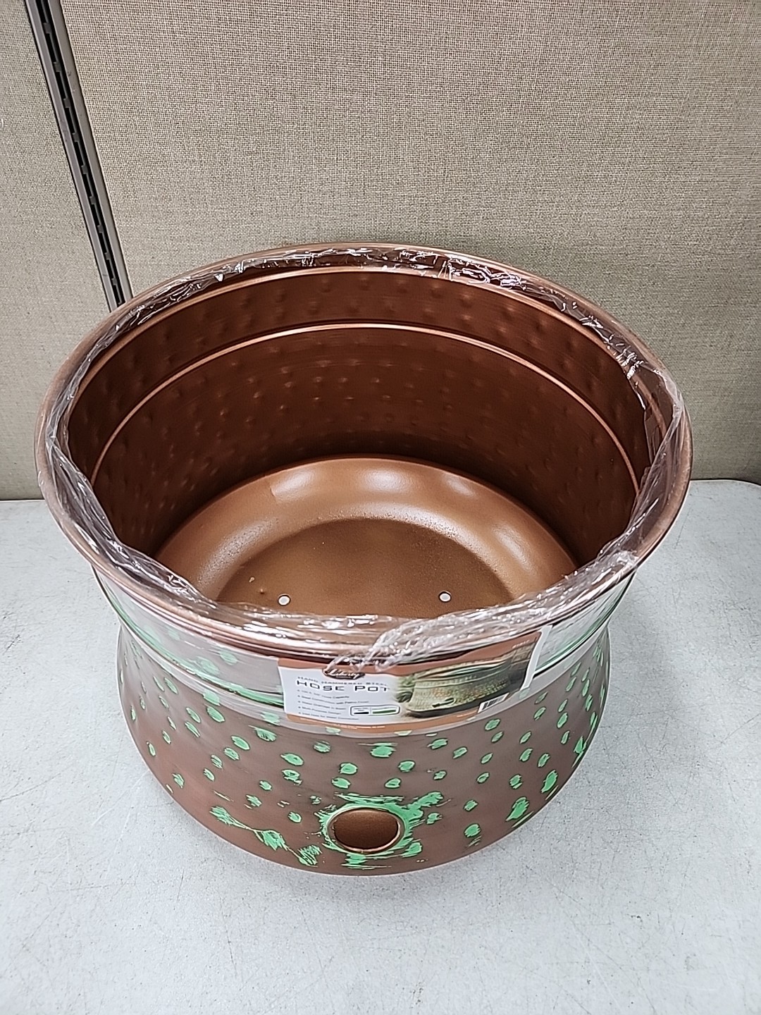 NEW Liberty Garden 1917-G Hose Pot, Hammered, Patina