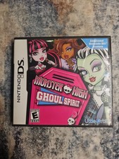 Monster High Ghoul Spirit (Nintendo DS, 2011) Complete CIB VG