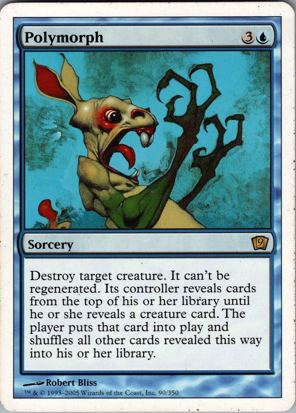 Polymorph 90 - 9th Edition NM - Magic: The Gathering TCG