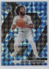 2024-25 Panini Mosaic Reactive Blue Mosaic Prizm Julian Champagnie #109 2l4