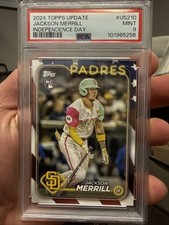 2024 Topps Update Series - Jackson Merrill #US210 Independence Day /76 (RC)