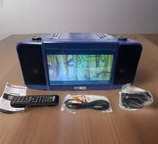 Altec Lansing IMW320-BEB Portable 10  Screen Boombox DVD Bluetooth HDMI Open Box
