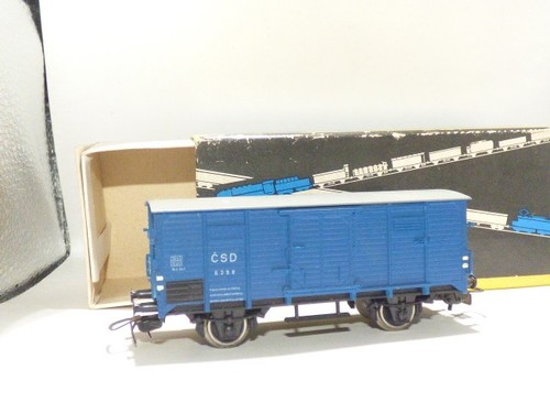 Piko H0 CSD 6398 blauer gedeckter Güterwagen / Werkstattwagen | Condition: Gebraucht