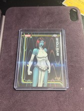 2026 Topps Chrome Marvel Comics Mystique Black Raywave 07/10 #86