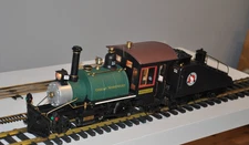 Aristocraft G Rogers 2-4-2 Great Northern Locomotive w/Tender Read FULL Descript