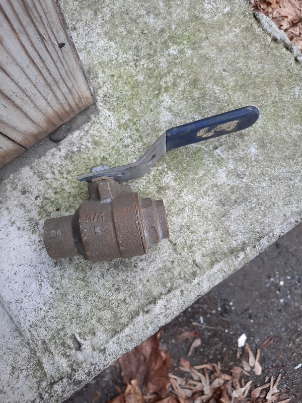 3/4 Nibco Copper Swet Ball Valve New