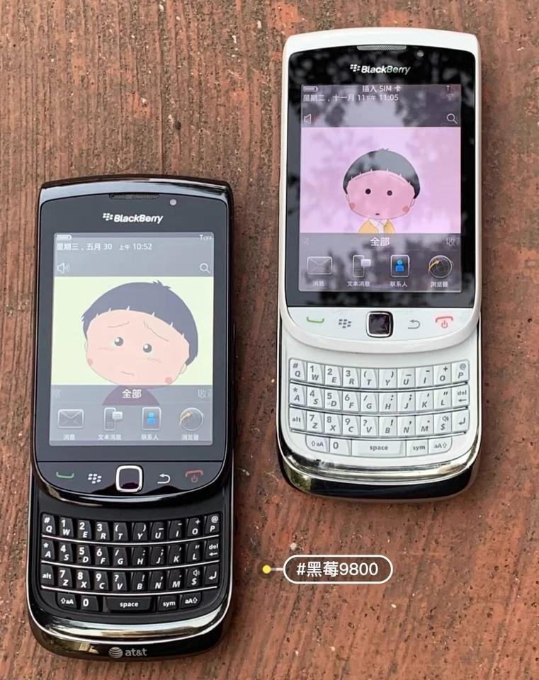 Unlocked BlackBerry Torch 9800 Slider 2 COLORS 3G GSM  5MP 4GB QWERTY Smartphone - Image 2 of 4