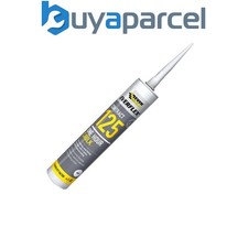 Everbuild 125C3 One Hour Caulk 125 White 300ml EVB125C3