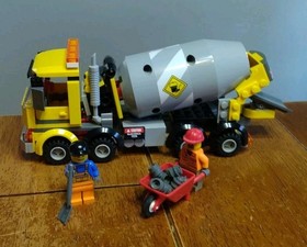 Lego City 60018 Cement Mixer Truck Complete Set with Box Instructions 